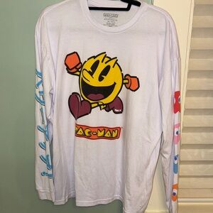 White Long Sleeve Tee